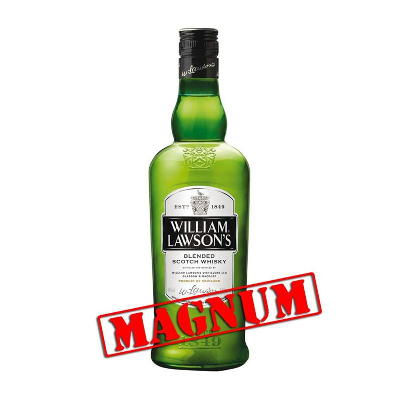 Whisky William Lawsons - Blended whisky - Ecosse - 40%vol - 150cl