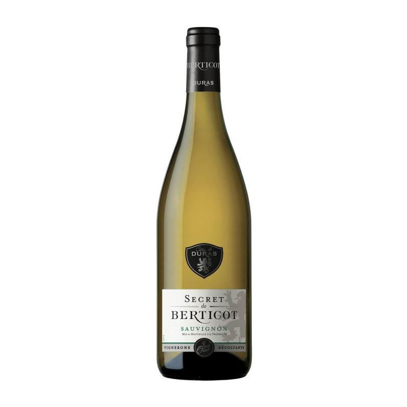 Secret de Berticot Sauvignon 2020 Cotes de Duras - Vin blanc du Sud-Ouest