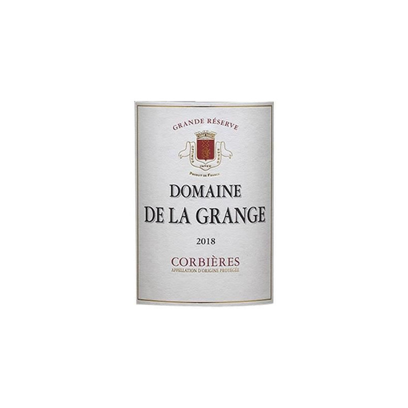 Domaine de la Grange 2018 Corbieres - Vin rouge du Languedoc Roussillon