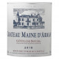Chateau Maine dArman 2018 Cotes de Bourg - Vin rouge de Bordeaux
