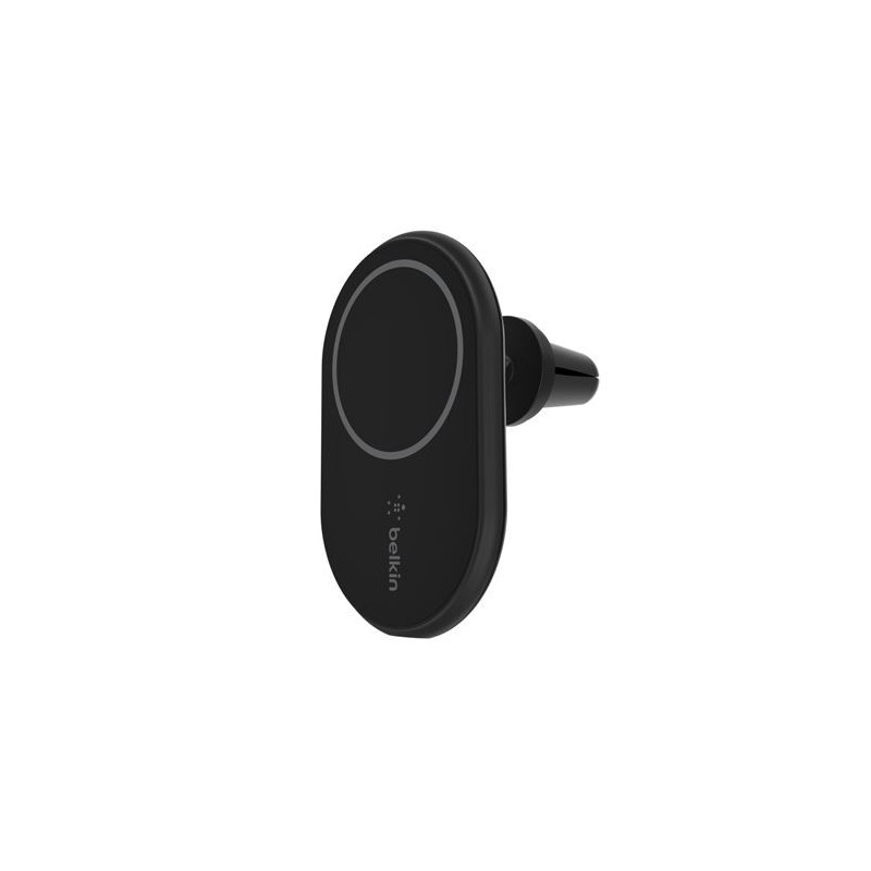 Support de voiture magnétique avec chargeur à induction intégré pour iPhone 12 Belkin Noir