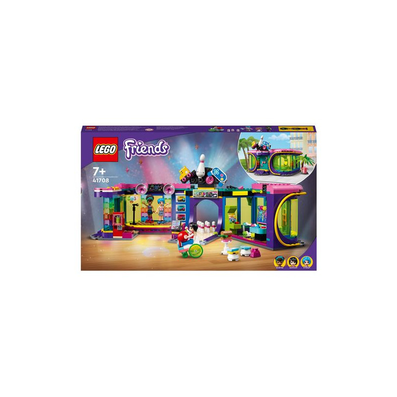 LEGO® Friends 41708 La salle d’arcade roller disco