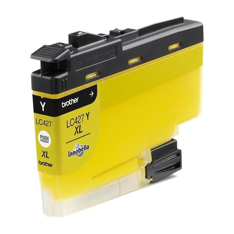 Cartouche dencre LC427XLY - BROTHER - Jaune - 5000 pages - Pour Brother MFC-J6955DW, MFC-J6957DW, MFC-J5955DW et HL-J6010DW