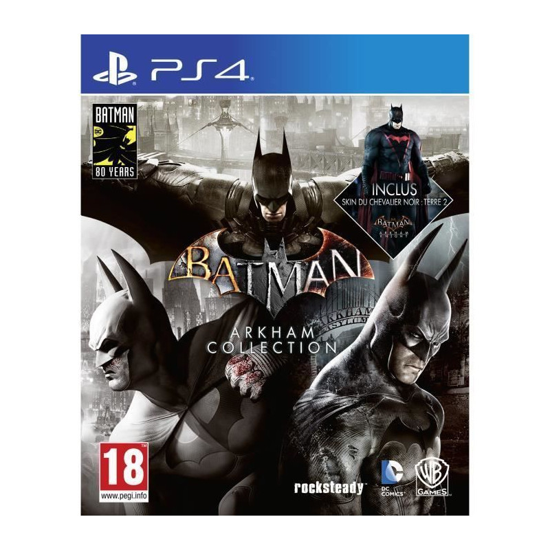BATMAN: Arkham Collection Jeu PS4