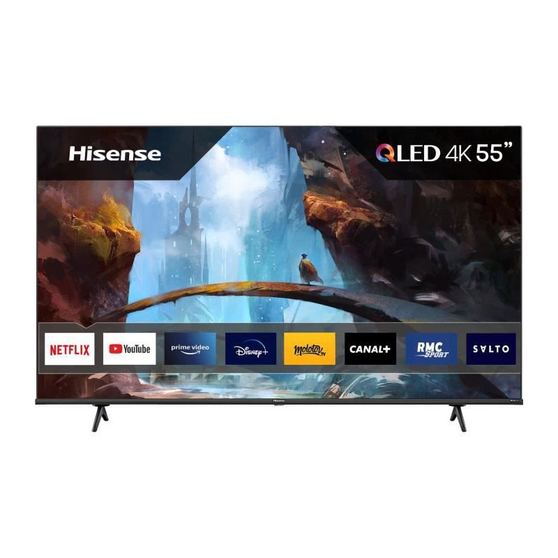 TV LED - LCD 64.5 pouces HISENSE 4K UHD G, HIS6942147477274