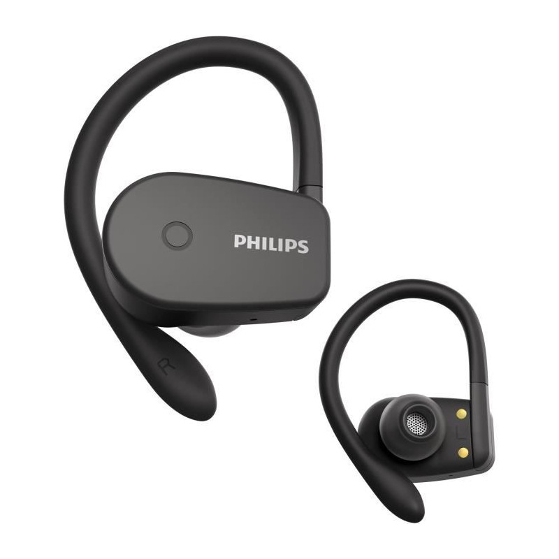 Philips - TAA5205 - Ecouteurs sport intra auriculaires sans fil - Autonomie de 20 heures - Tours doreille amovibles -IPX7