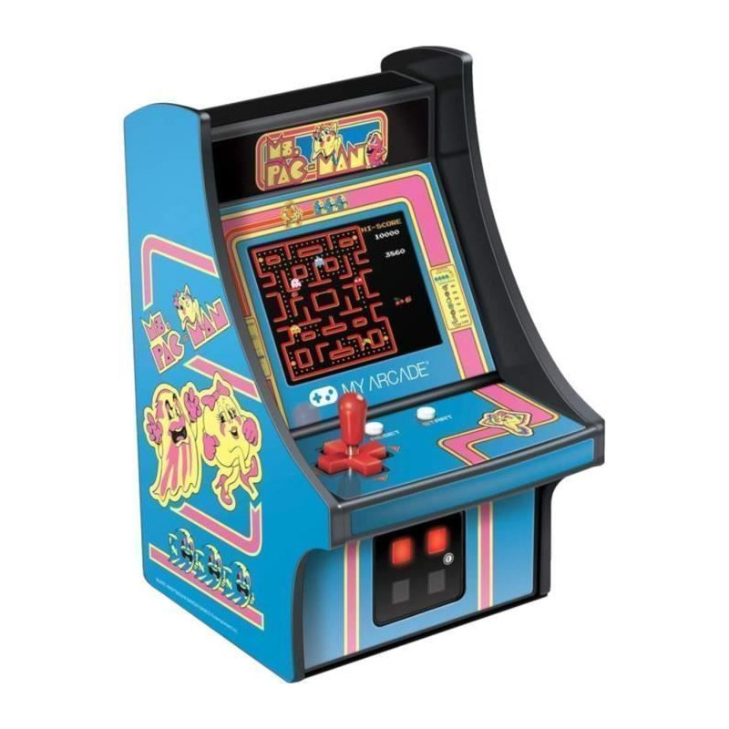Borne d Arcade Retro Mini - My Arcade - Ms PAC-MAN
