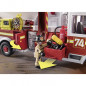 PLAYMOBIL - 70935 - Camion de pompiers avec echelle