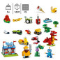 LEGO Classic 11020 Construire Ensemble, Boite de Briques pour Creer un Chateau, Train, etc