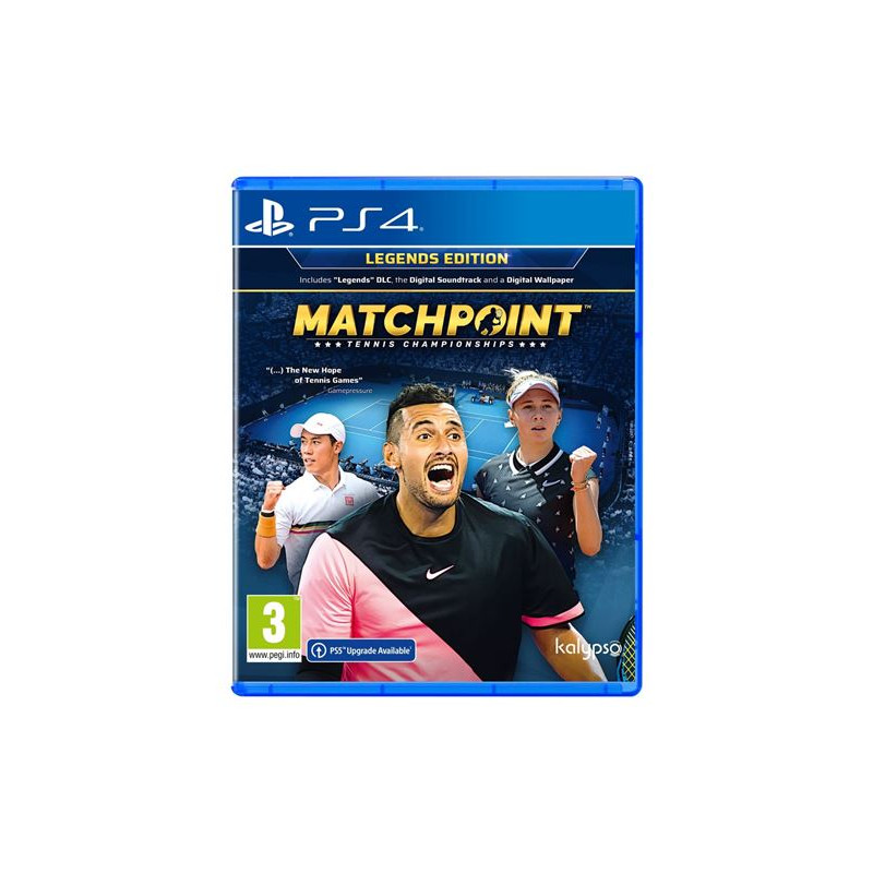 Matchpoint – Tennis Championships Legends Editions PS4