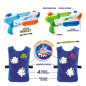 CANAL TOYS - Hydro Blaster Game - Jeu de Bataille dEau - 2 pistolets + 2 dossards qui changent de couleur