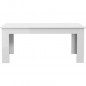 PILVI Table a manger - Blanc - L 180 x I90 x H 75 cm