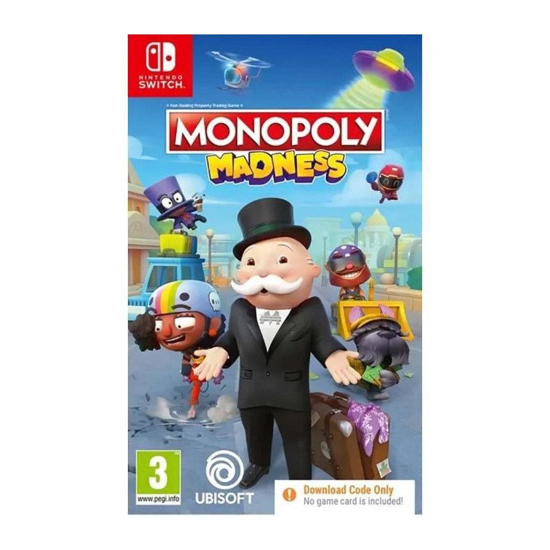 Monopoly Madness Jeu  Switch - CIB