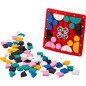LEGO DOTS 41963 Plaque a Coudre Mickey Mouse et Minnie Mouse, Fabrication de Bijoux Enfants