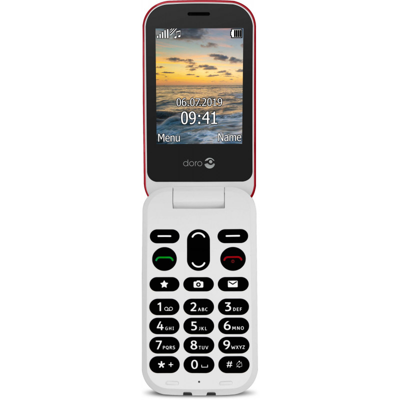Téléphone mobile DORO 6040 ROUGE