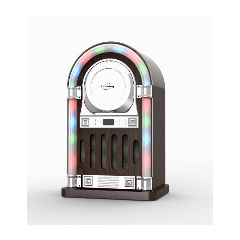 INOVALLEY RETRO13N Juke Box - Lecteur CD - Bluetooth