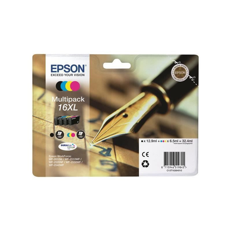EPSON Cartouche 16XL - Noir et tricolore - 32.4ml