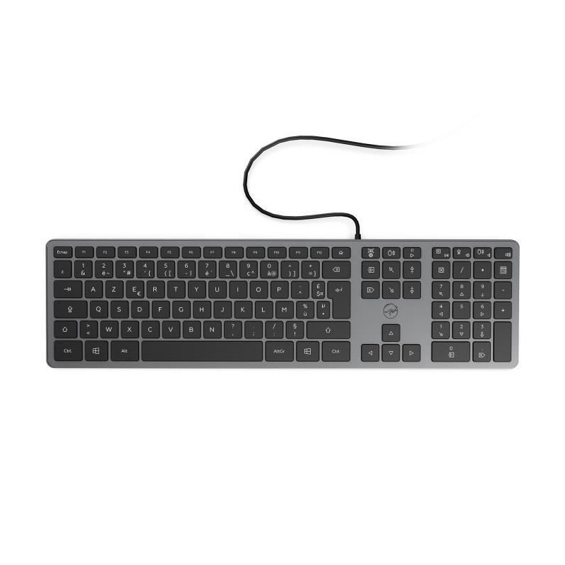 MOBILITY LAB Clavier filaire Slim finition metal - Space Grey