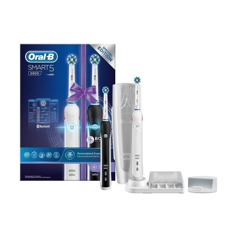 ORAL-B  Smart 5 5900 Brosse a Dents Electrique x2