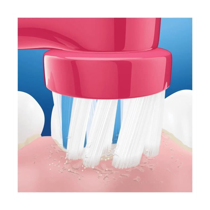 Oral-B Kids Brosse a Dents Electrique - Princesses - adaptee a partir de 3 ans, offre le nettoyage doux et efficace