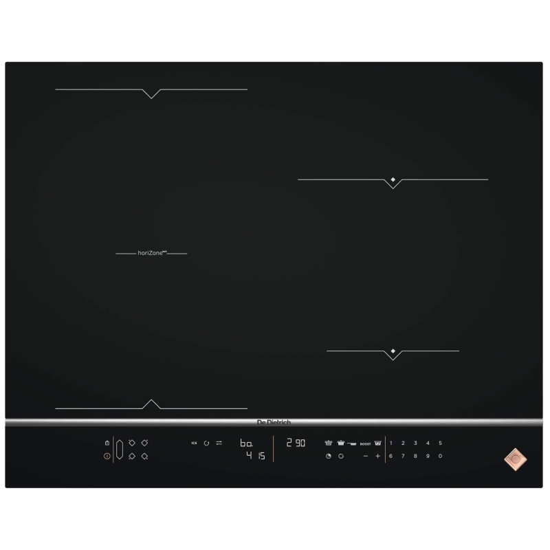 De Dietrich DPI7686XP - Table de cuisson à induction - 4 plaques de cuisson