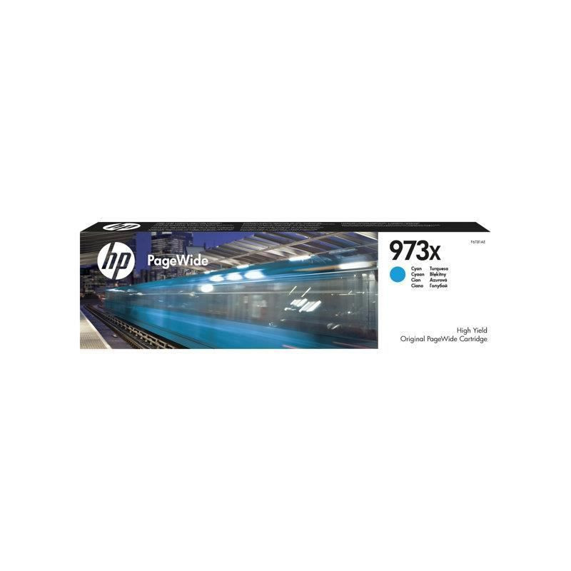 HP Cartouche dencre 973X high yield - Cyan original PageWide cartridge