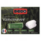DODO Couette temperee Vancouver - 220 x 240 cm - Blanc