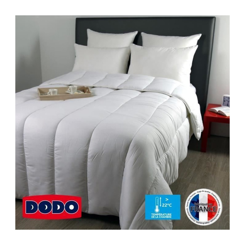 DODO Couette legere Country - 240 x 260 cm - Blanc