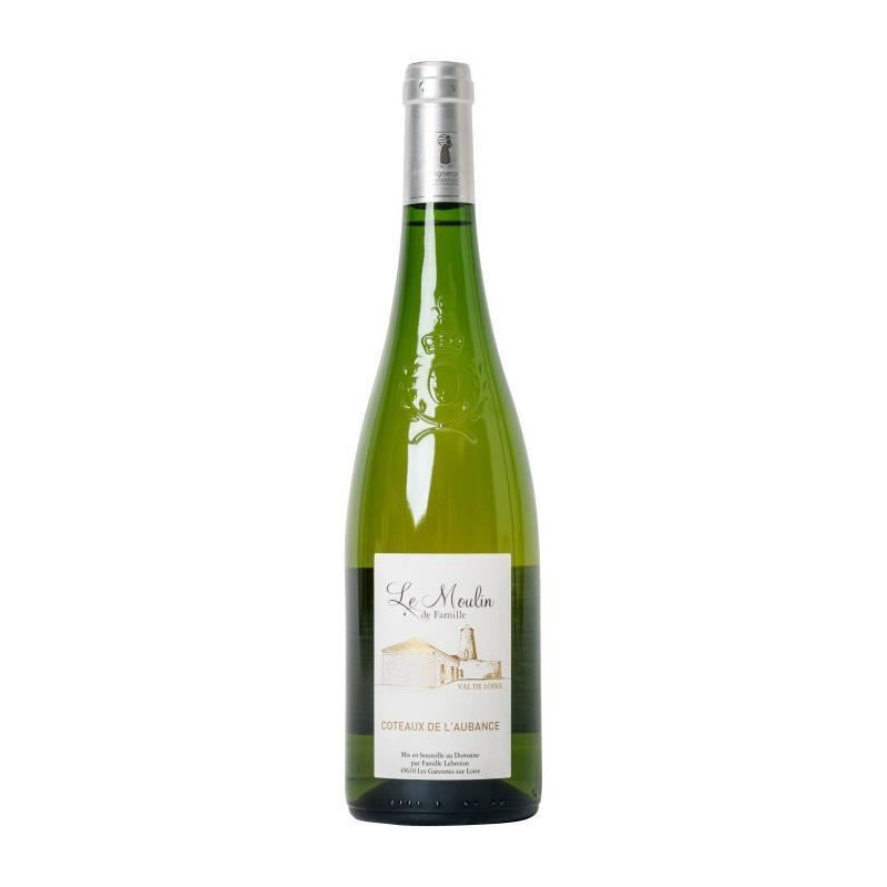 Le Moulin de Famille 2017 Coteaux de lAubance - Vin blanc de Loire