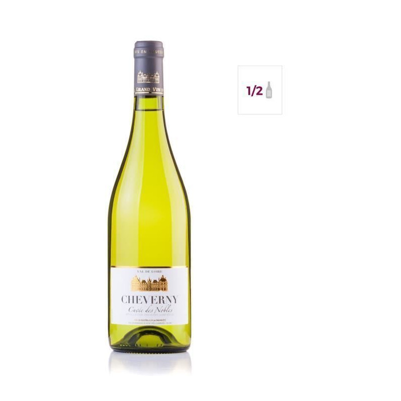 Cuvee des nobles 2018 Cheverny - Vin blanc de Loire - 37,5 cl