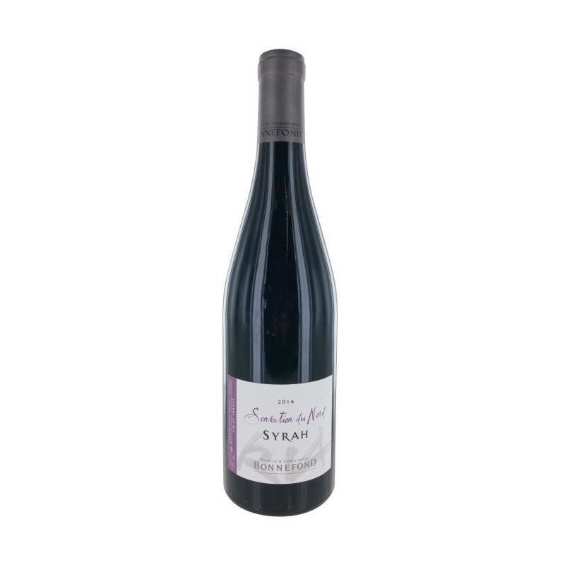 Domaine Bonnefond Sensation du Nord 2016 Vin de France - Vin rouge de la Vallee du Rhone