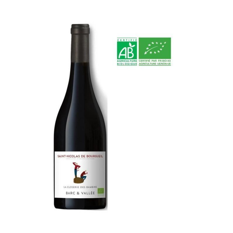 La Closerie des Bambins 2018 Saint-Nicolas-de-Bourgueil - Vin rouge de Loire Bio