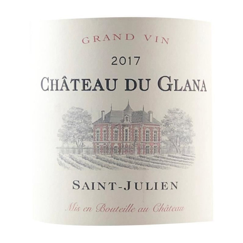 Chateau du Glana 2017 Saint-Julien - Vin rouge de Bordeaux