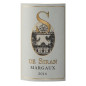 S De Siran 2016 Margaux - Vin rouge de Bordeaux