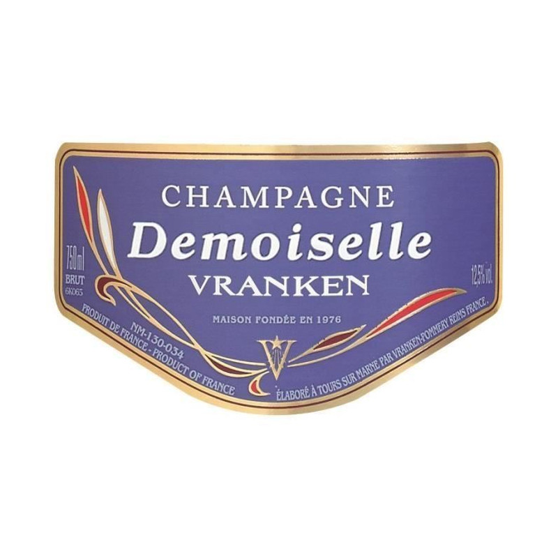 Champagne Demoiselle EO Brut 75cl