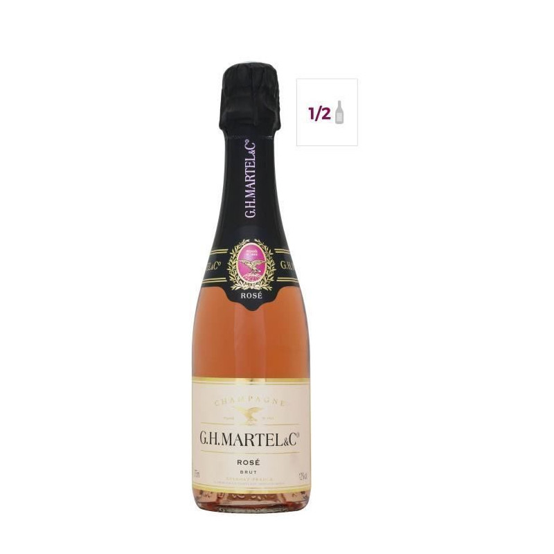 Champagne Martel Rose 37,5 CL