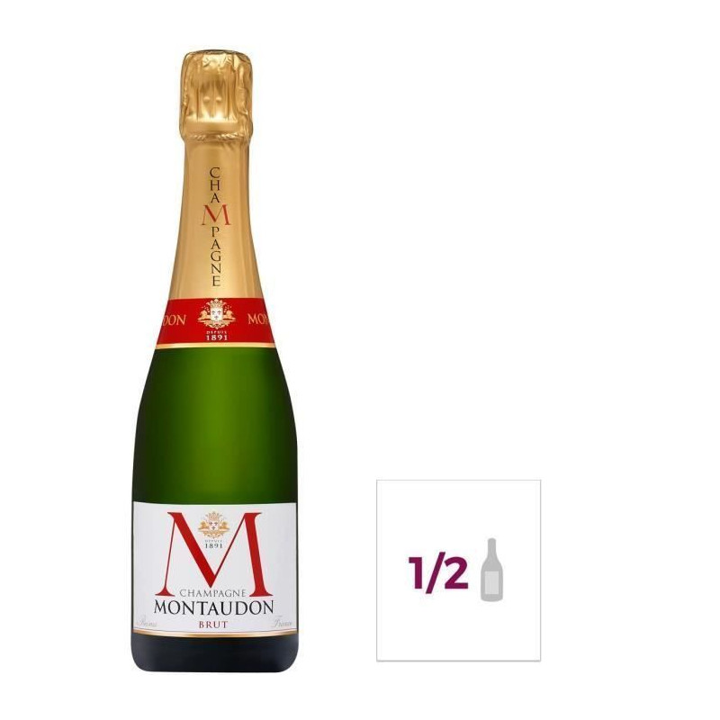 Champagne Montaudon Brut 37,5 cl