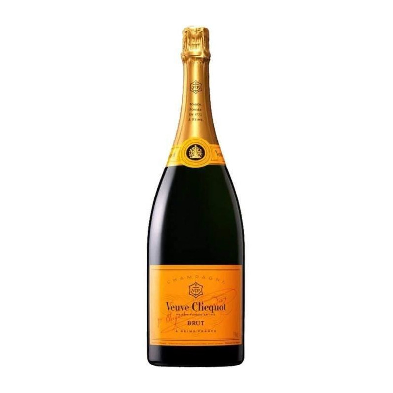 Champagne Veuve Clicquot Carte Jaune avec etui - Magnum 1,5 L