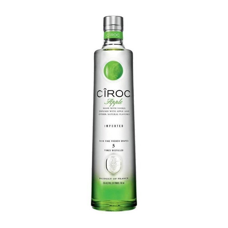 Ciroc Pomme - Vodka Aromatisee - 37.5% - 70cl