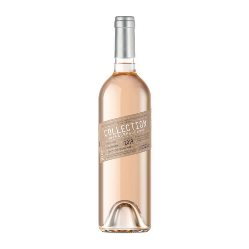 Fabregues Collection 2019 Herault - Vin rose du Languedoc Roussillon