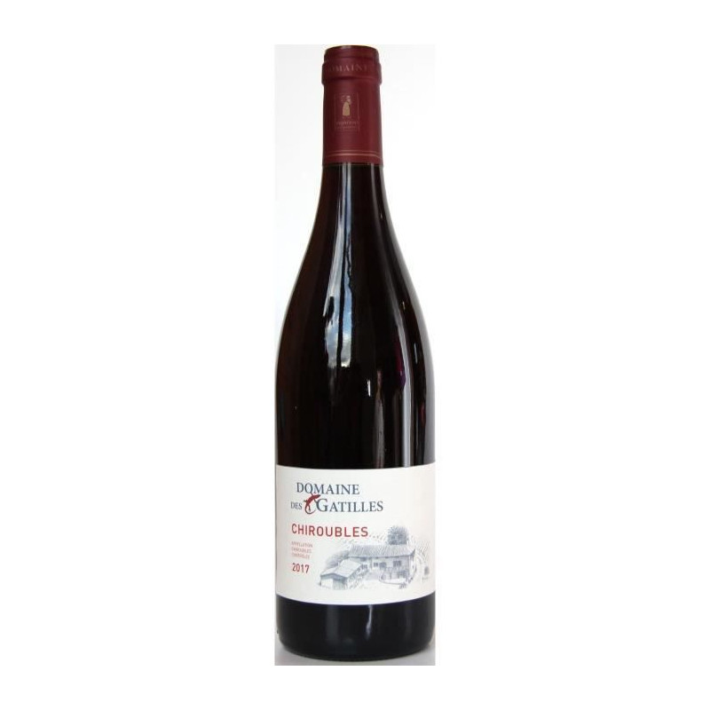 Domaine des Gatilles 2017 Chirouble - Vin rouge de la Vallee de du Rhone