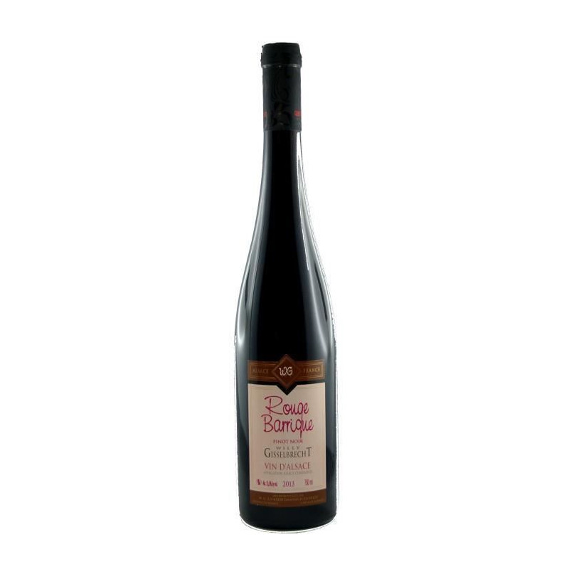 Gisselbrecht Rouge Barrique 2017 Alsace Pinot Noir - Vin rouge dAlsace