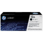 HP 12A toner noir authentique Q2612AD pour HP LaserJet 1010/1012/1015/1018/1020/1022/3015/3020/3030/3050/3055/M1005/M1319