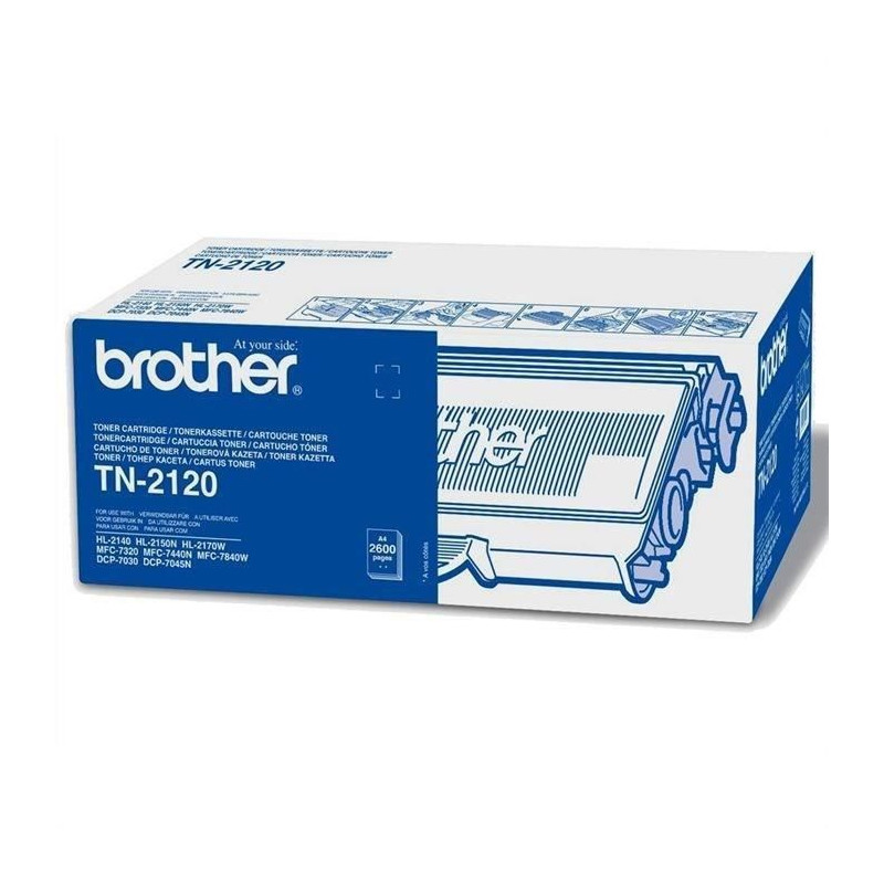 Brother TN-2120 Toner Laser Noir 2600 pages
