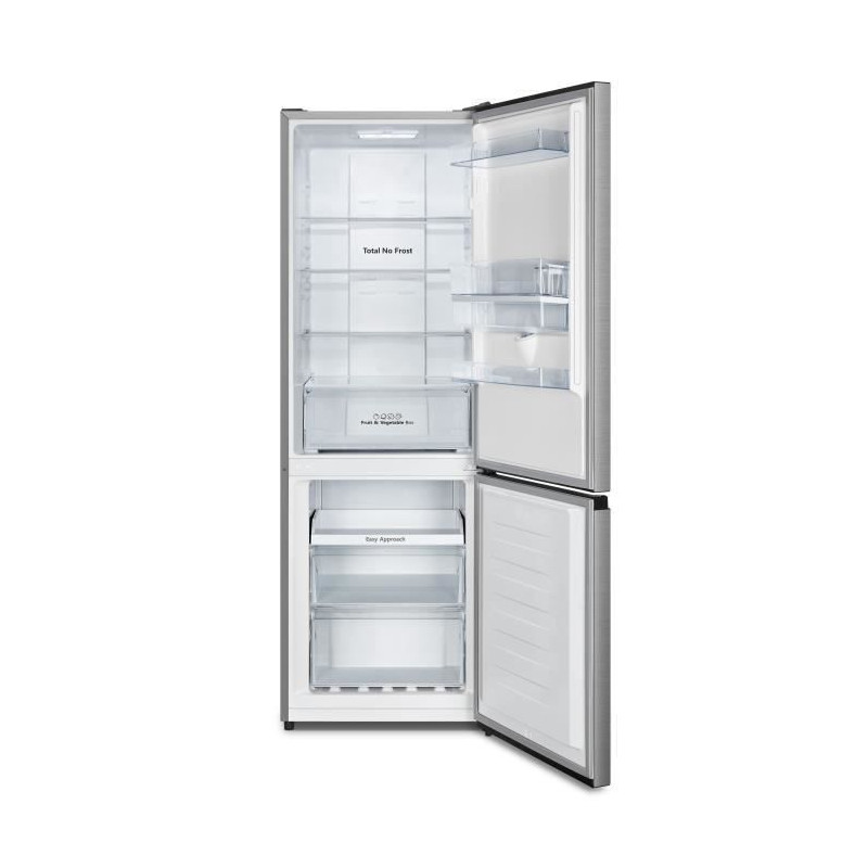 Réfrigérateurs combinés 288L Froid Low Frost CONTINENTAL EDISON F, CEFC288NFIX