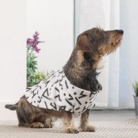 INNOVAGOODS Couverture a manches Symbols Snug Snug One Doggy - Blanc - Pour chien