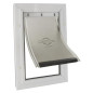 PETSAFE Porte Staywell cadre en aluminium - Blanc - Pour chat ou chien jusqua 100 kg