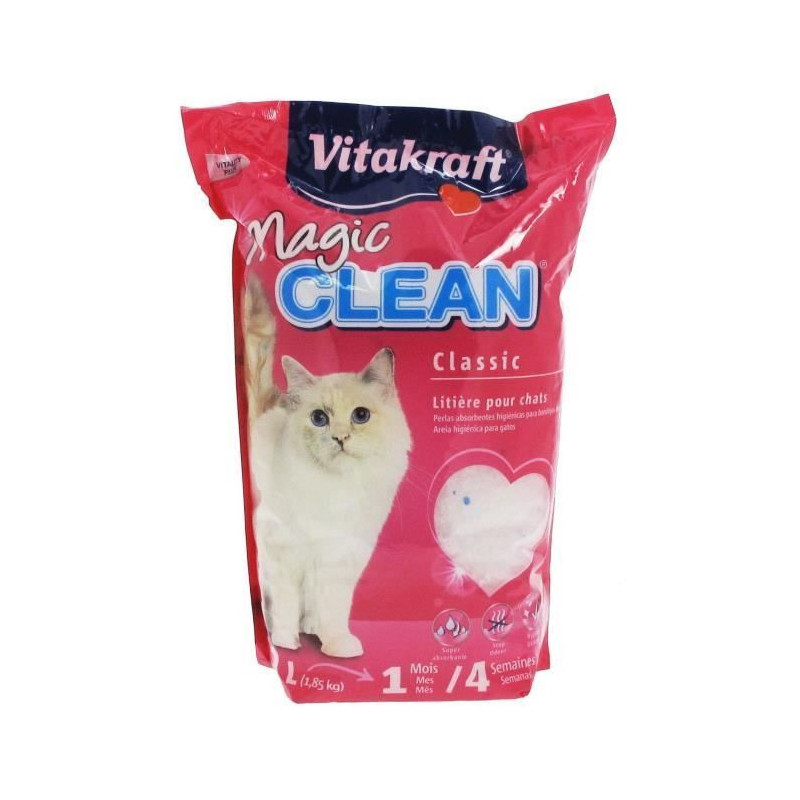VITAKRAFT Litiere Magic Clean - 4 L - Pour chat