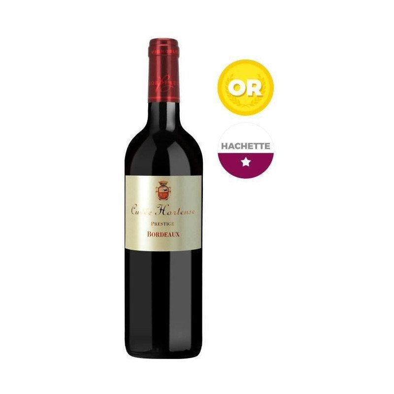 Cuvee Hortense Prestige 2016 Bordeaux - Vin rouge de Bordeaux