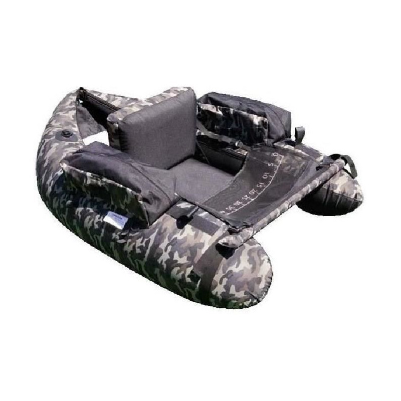 LINEAEFFE Float Tube Belly Boat - Coloris camouflage